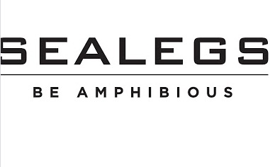 Black Sealegs logo